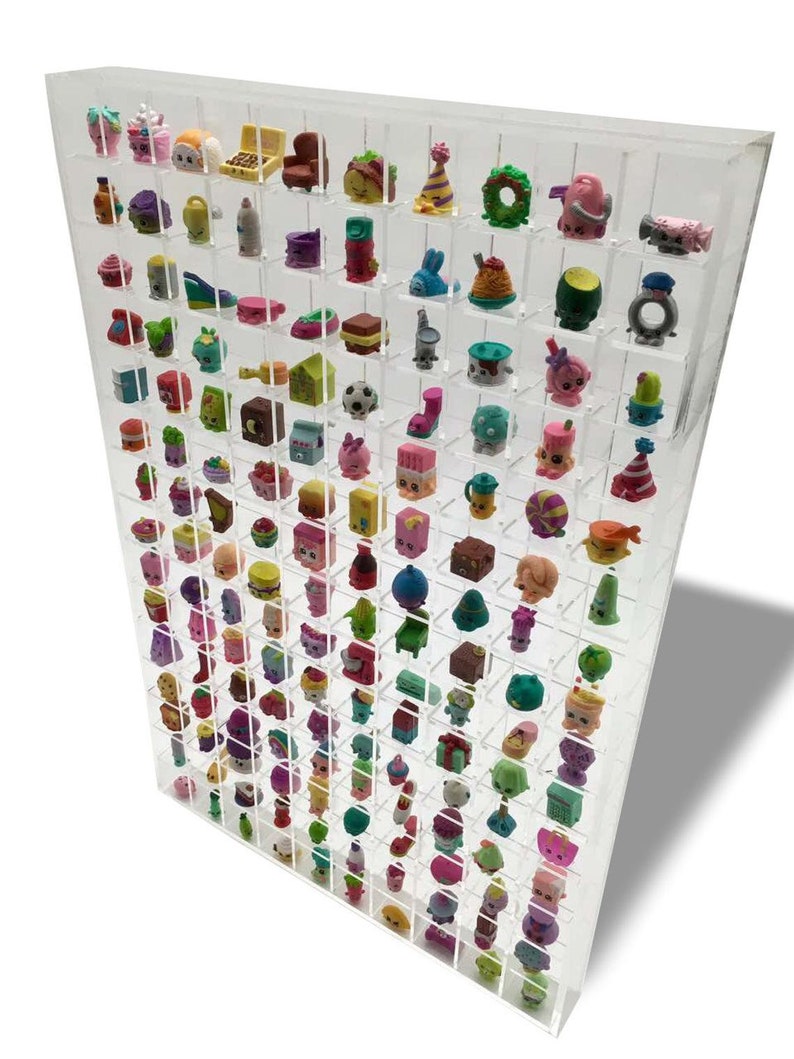 Wall Hanging Acrylic Mini Brands Display Case 150 Openings Etsy