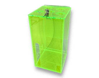 Fluorescent Green Gaming Console Security Case Compatible with X Box Series X