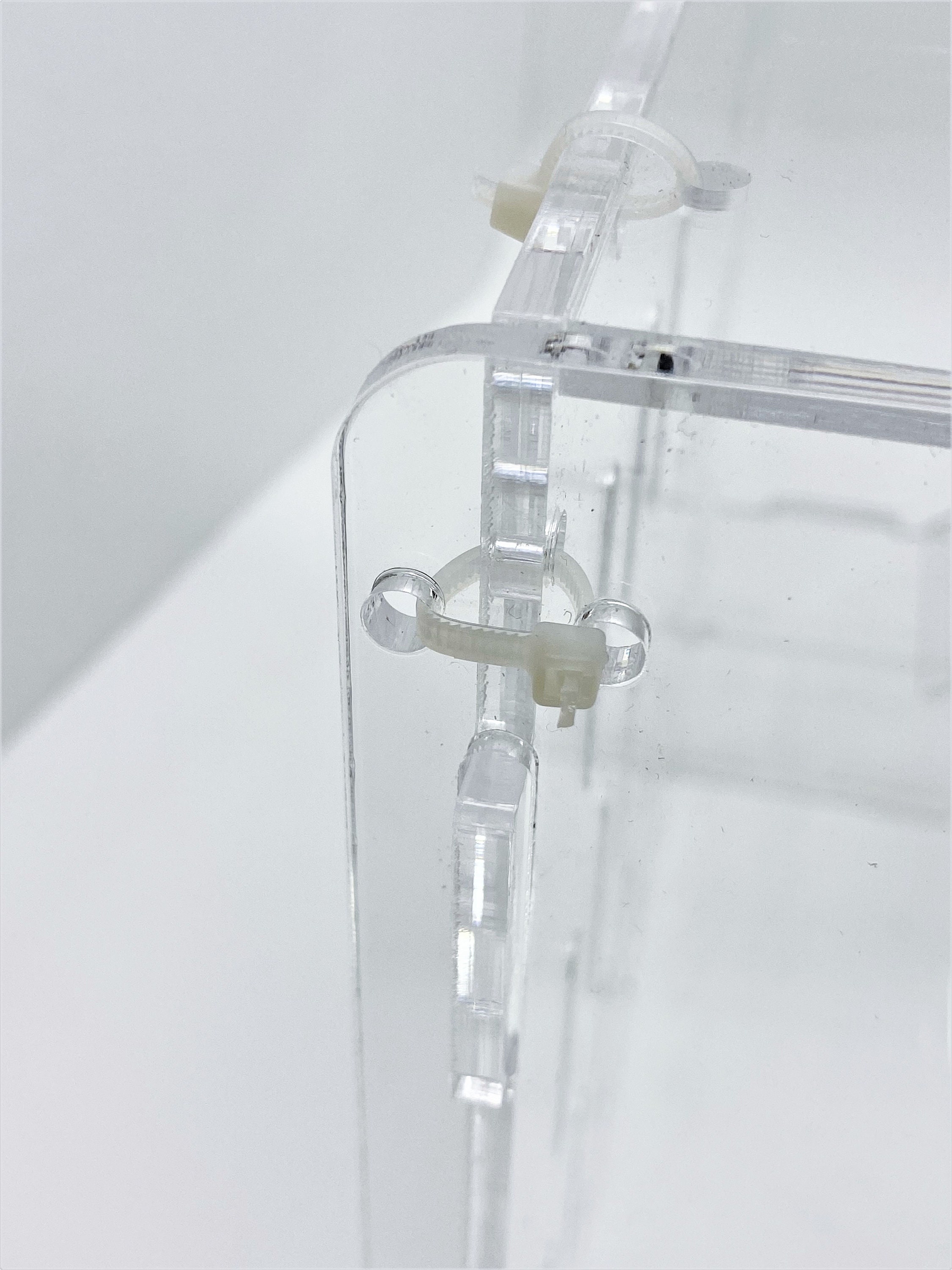 View of Extra Large Clear Acrylic Hamster Cage W/ Clear Acrylic - Etsy
