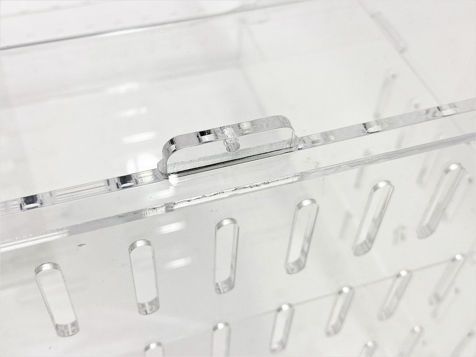 View of Extra Large Clear Acrylic Hamster Cage W/ Clear Acrylic - Etsy