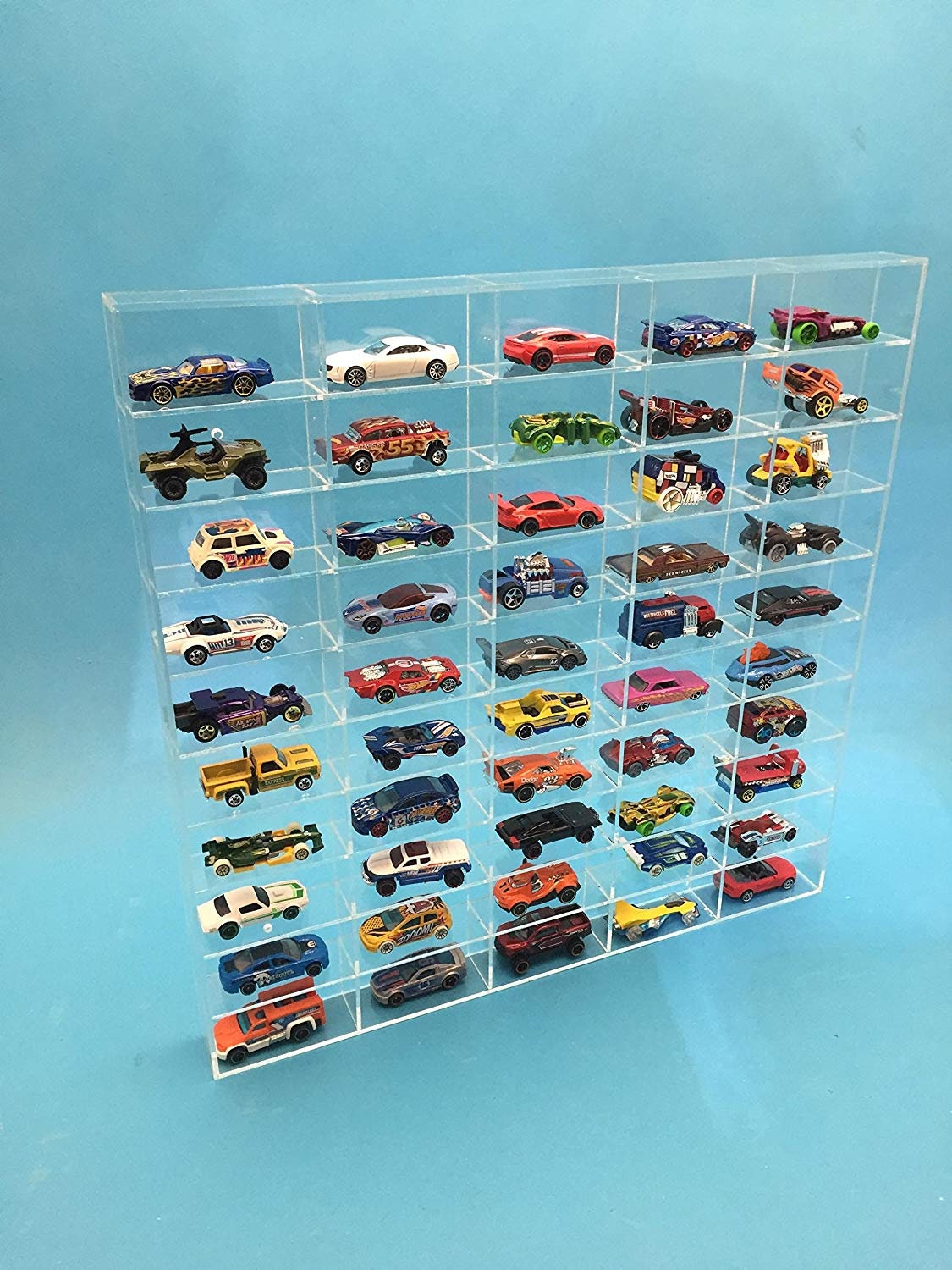 Acrylic Mega Store Hot Wheels/matchbox Display Case 50 Etsy