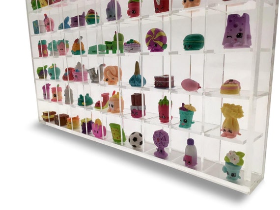 Grande vitrine murale en acrylique pour objets de collection, 150