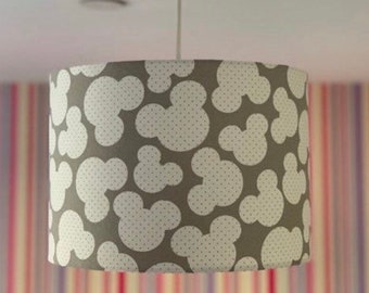 Mickey Mouse Disney inspired fabric Lamp Shade | Light Shade 30cm