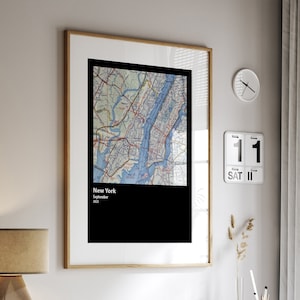 Impressão de mapa de cidade personalizado, presente de decoração de viagem personalizado, pôster de mapa de cidade personalizado, decoração de mapa de país, arte de viagem personalizada