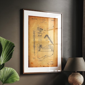 Horse Saddle 1938 Patent Print, Equestrian Horse Riding Wall Art Show Jumping Poster Decor Gifts