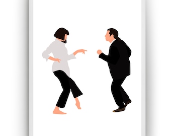 Avoir Images Pulp Fiction Art Etsy dernière salutations