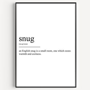 Snug Definition Druck