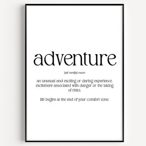 Adventure Definition Print 7