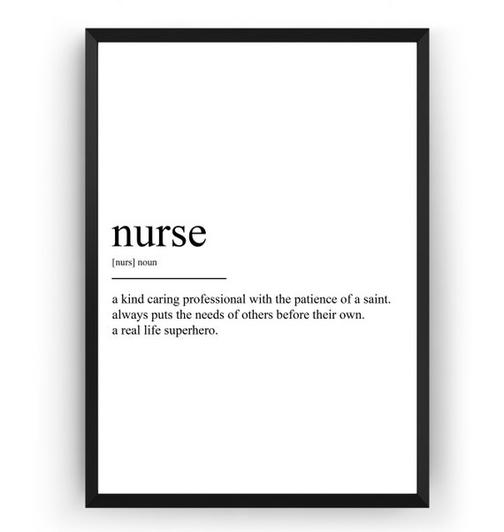 Nurse Definition