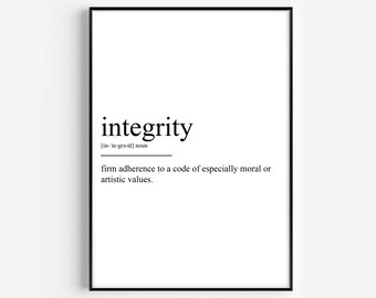 Integrity Definition Print - Version 4