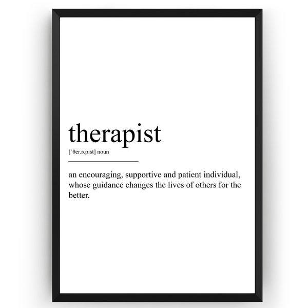 Therapist Etsy UK