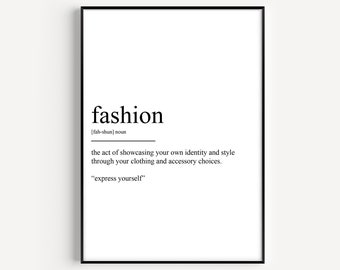 Modedefinitionstryck