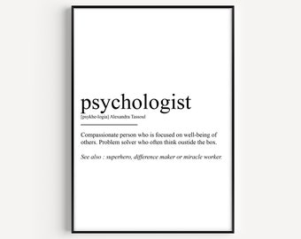 Psychologist Definition Print