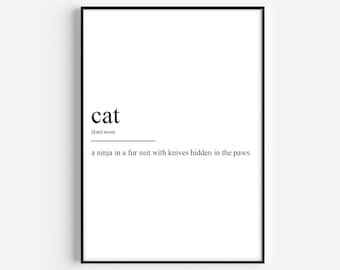 Definizione di gatto Stampa