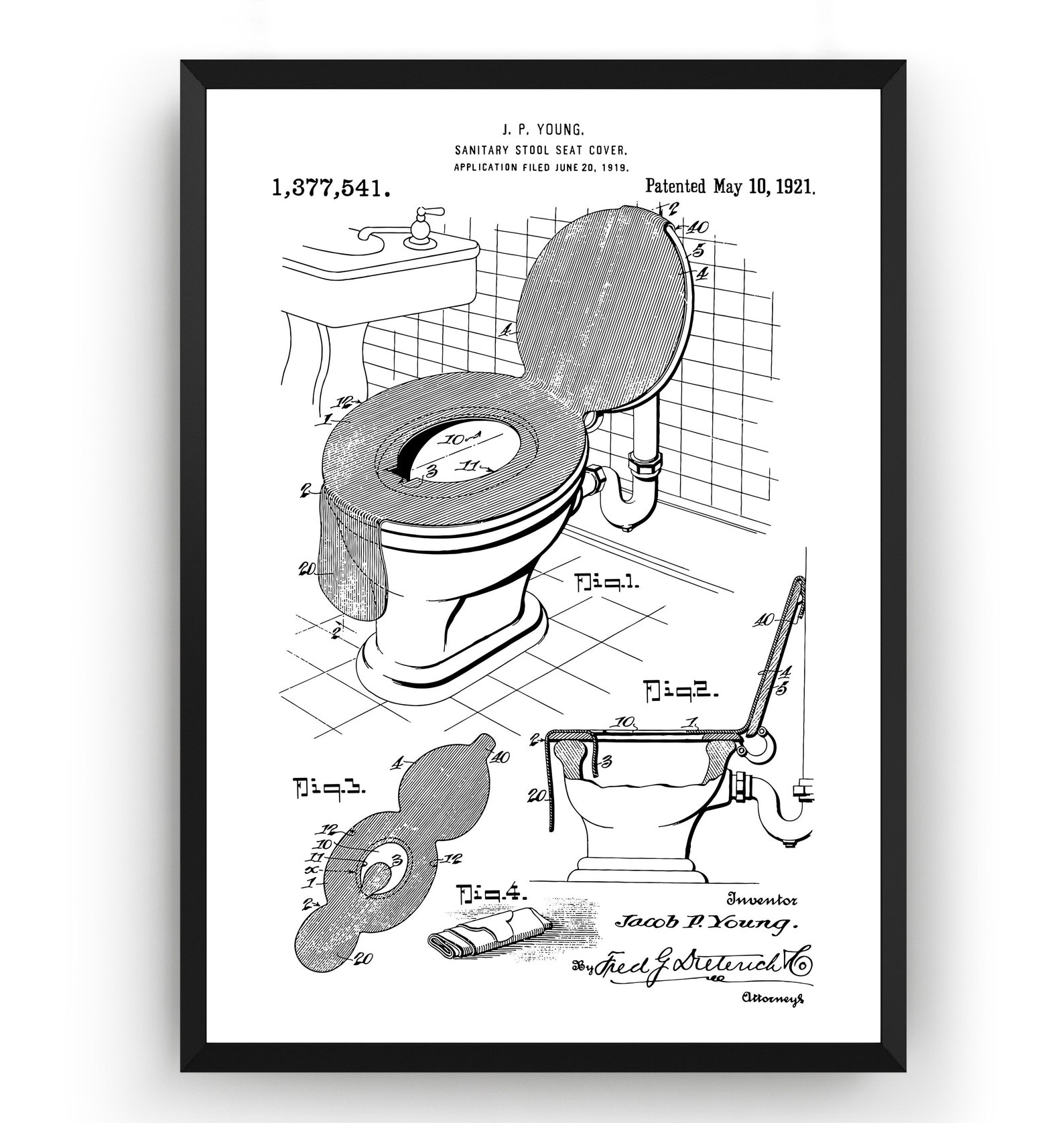 Bathroom Patent Prints Toilet Decor Wall Art Restroom Poster Etsy UK