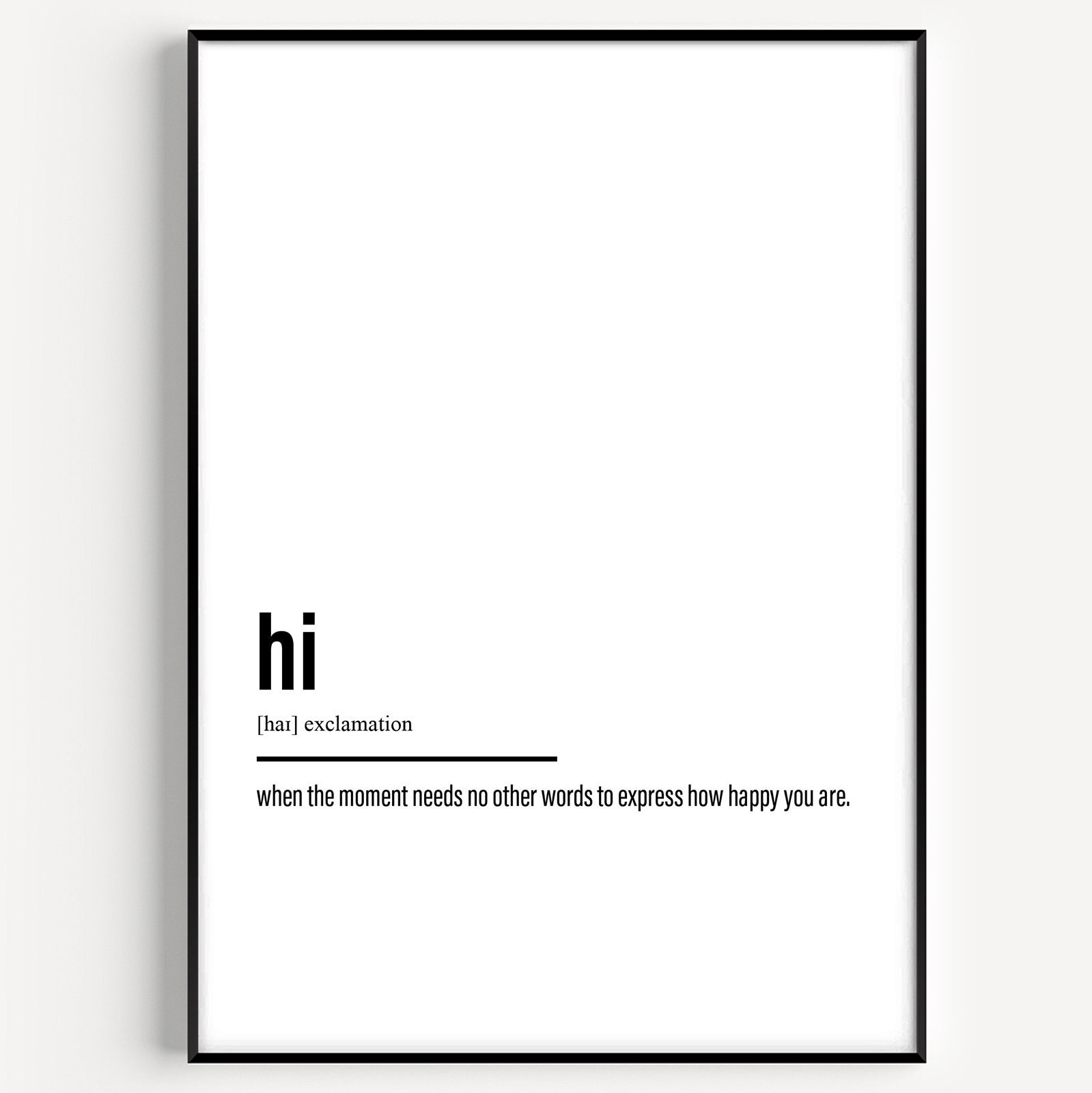 What Is Hi Means