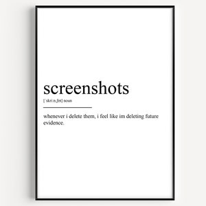 Screenshots Definition Druck