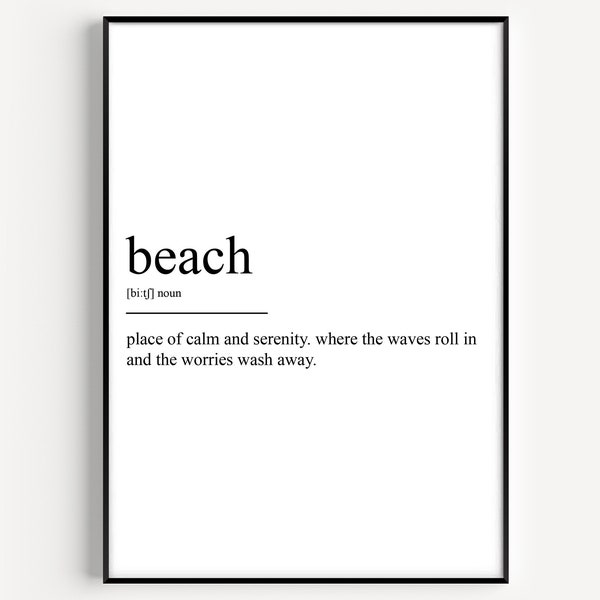 Stranddefinitieprint