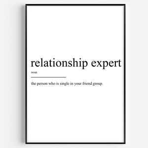 Relationship Expert  Definition Print