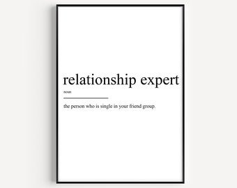 Relationship Expert  Definition Print