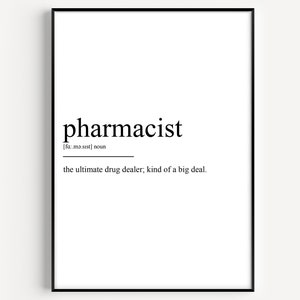 Pharmacist Definition Print