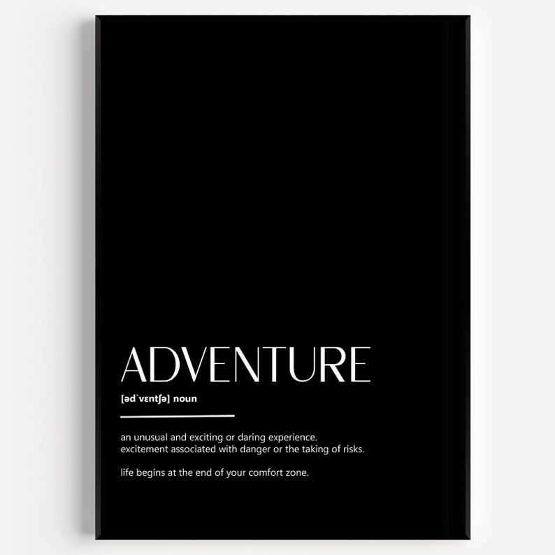 Adventure Definition Print 10