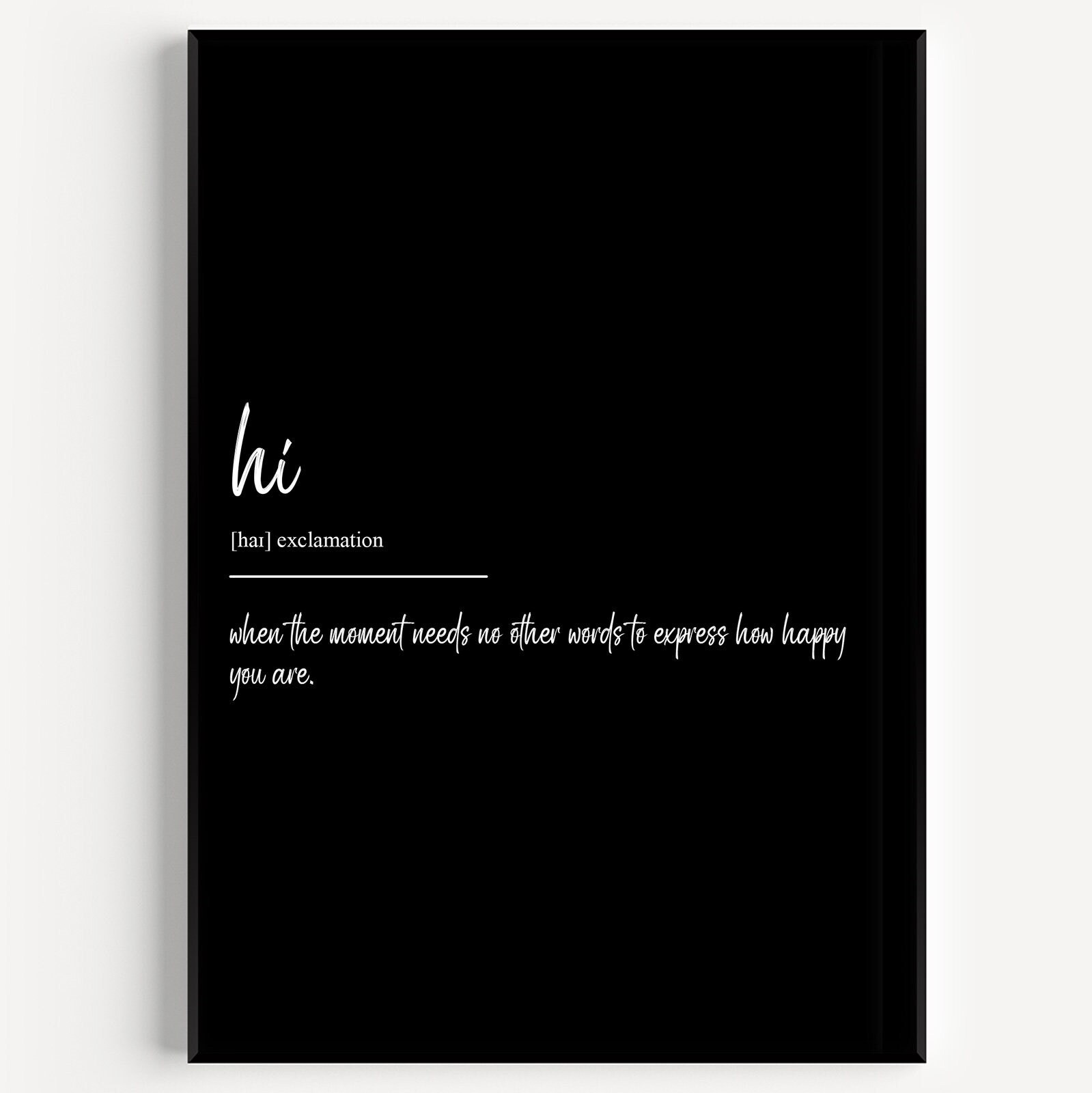 Hi Definition Print - Etsy