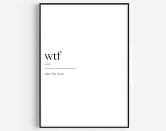 WTF Definition Print Version 2