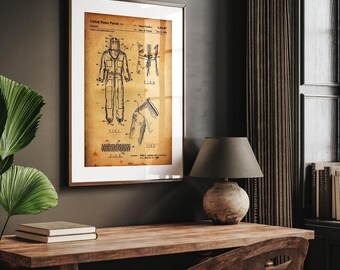 Stampa del brevetto della tuta da apicoltore del 1993, stampe agricole, decorazioni murali per la casa di campagna, regali per apicoltori, decorazioni agricole, poster per agricoltori, stampe per la cucina