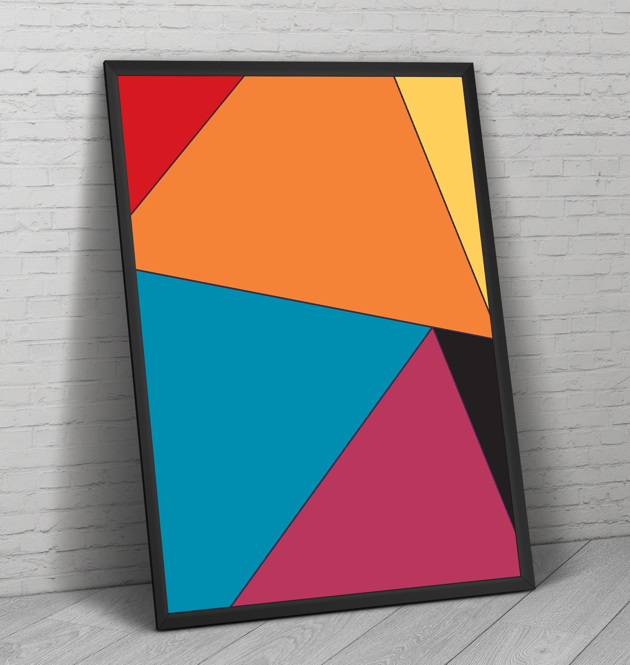 北欧 Abstract Geometric Artwork ポスター A1版 il_fullxfull.2123111810_8w7v.jpg