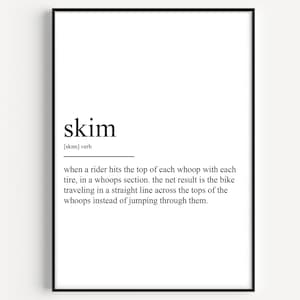 Skim Definition Print