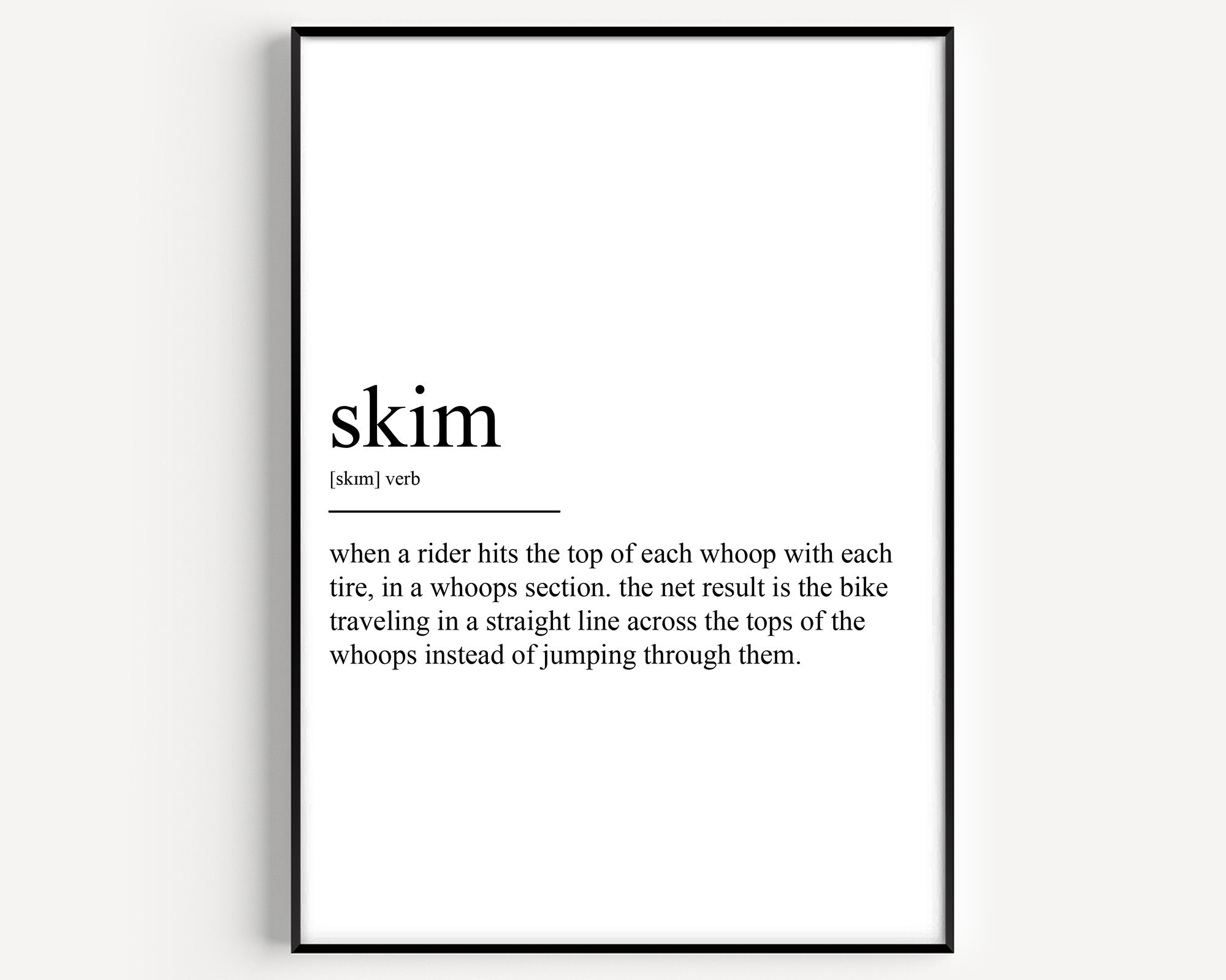 Buy Skim Definition Print Online in India 