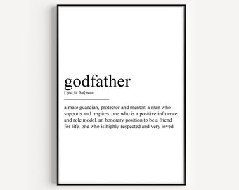 Godfather Definition Print