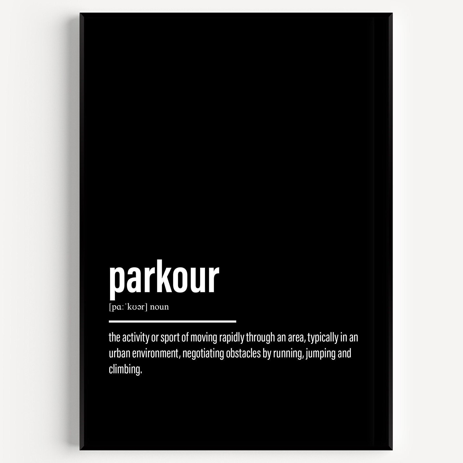 Parkour, Description, History, & Facts