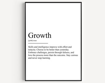 Growth Definition Print version 2