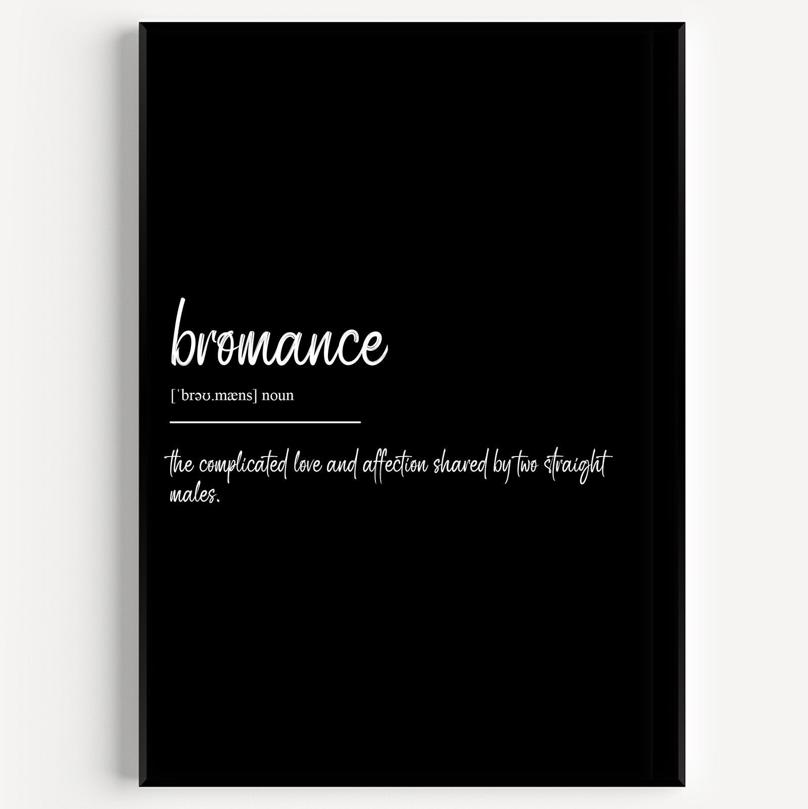 What Does Bromance Mean