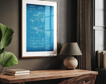 Basketball Goal 1963 Patent Print, Sports Bar Decor