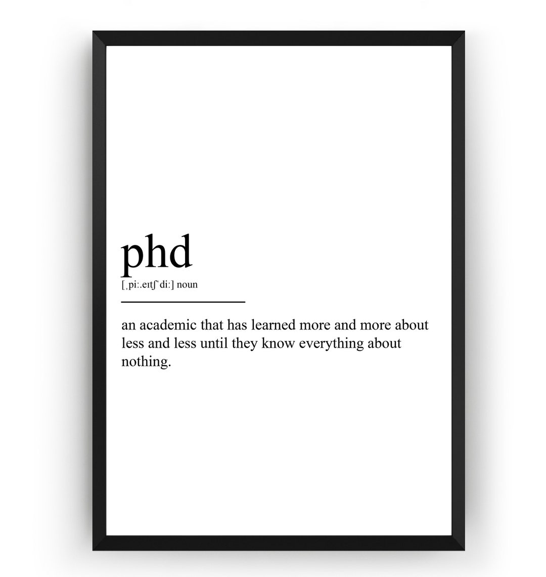 phd definition urban dictionary