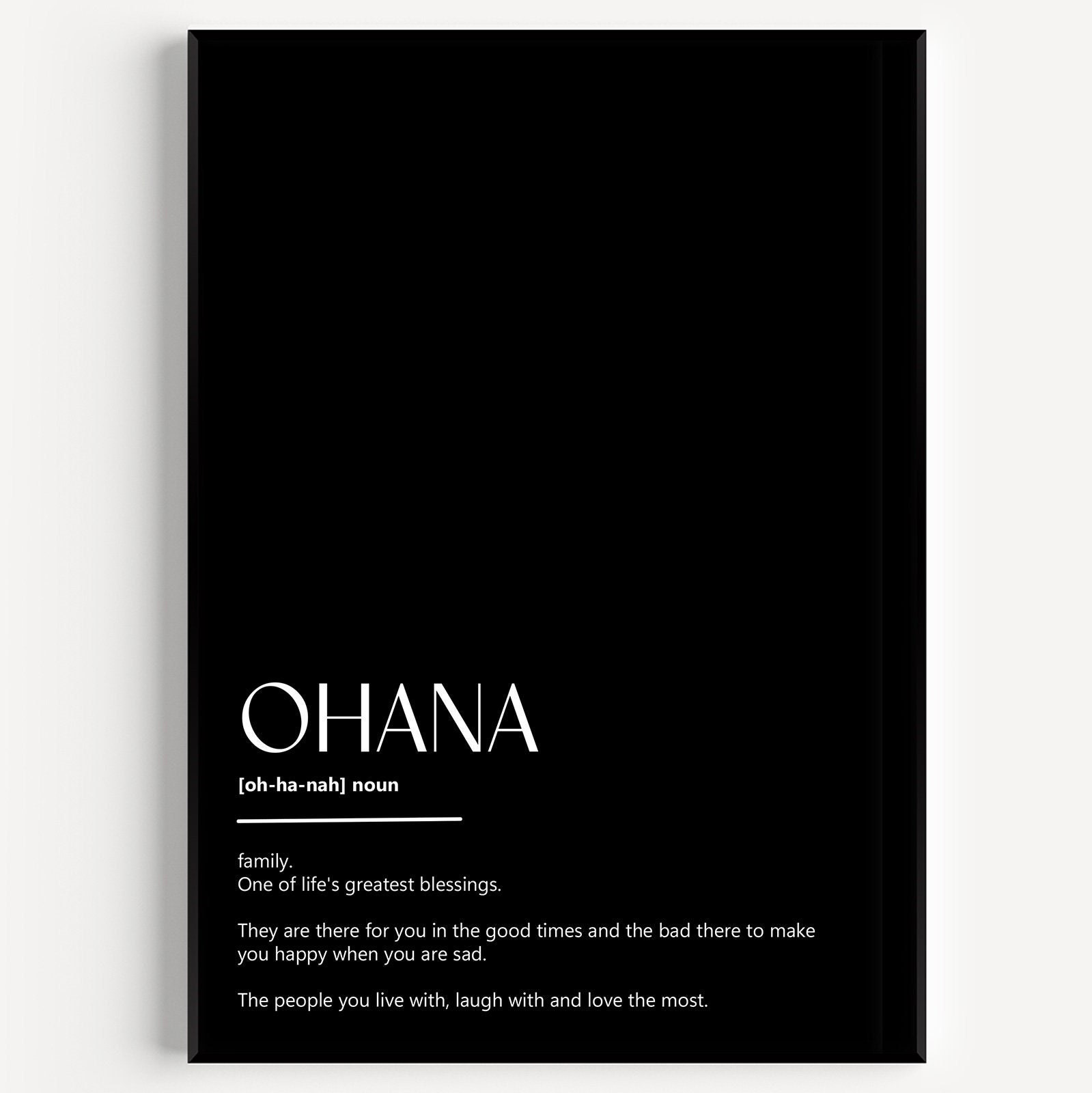 OHANA30ページです♡ Ohana Version 2 Definition Print - Etsy