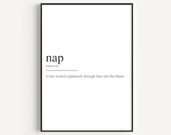Nap Definition Print