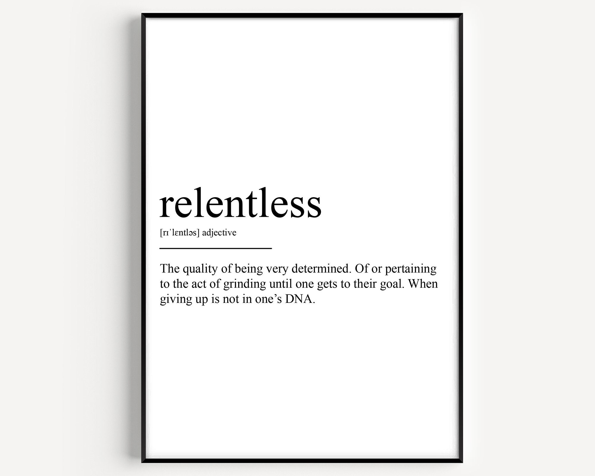 What does on sale relentless mean