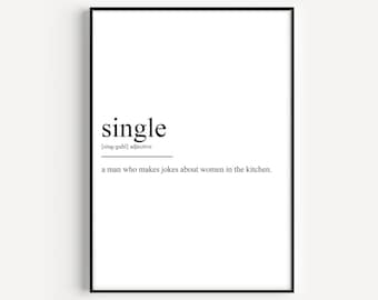 Single  Definition Print