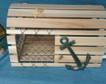 Lobster Trap Cardbox Etsy