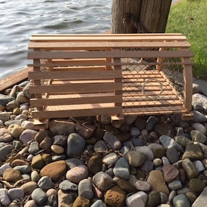 Wooden crab trap clearance