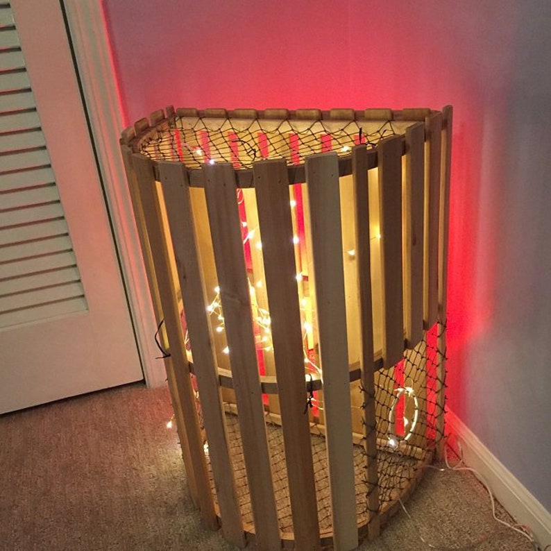 Full Size Decorative Wooden Lobster Trap Handmade Copied From Etsy UK