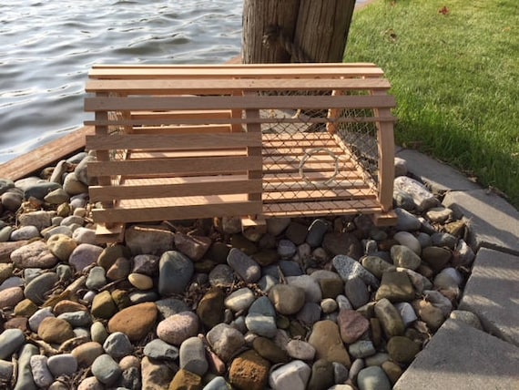 New Half Round Wooden Lobster Trap Handmade, Designed From 1960