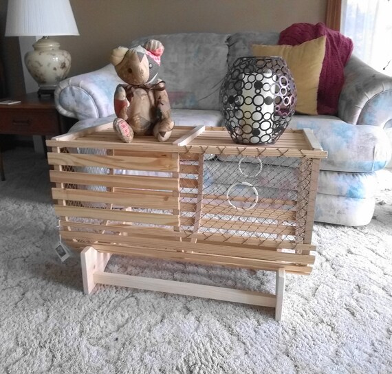 Full Size Half Round Lobster Trap Coffee Table With Cradle - Crab Trap Coffee Table Full Size Half Round Lobster Trap Coffee Table With Cradle - Crab Trap Coffee Table