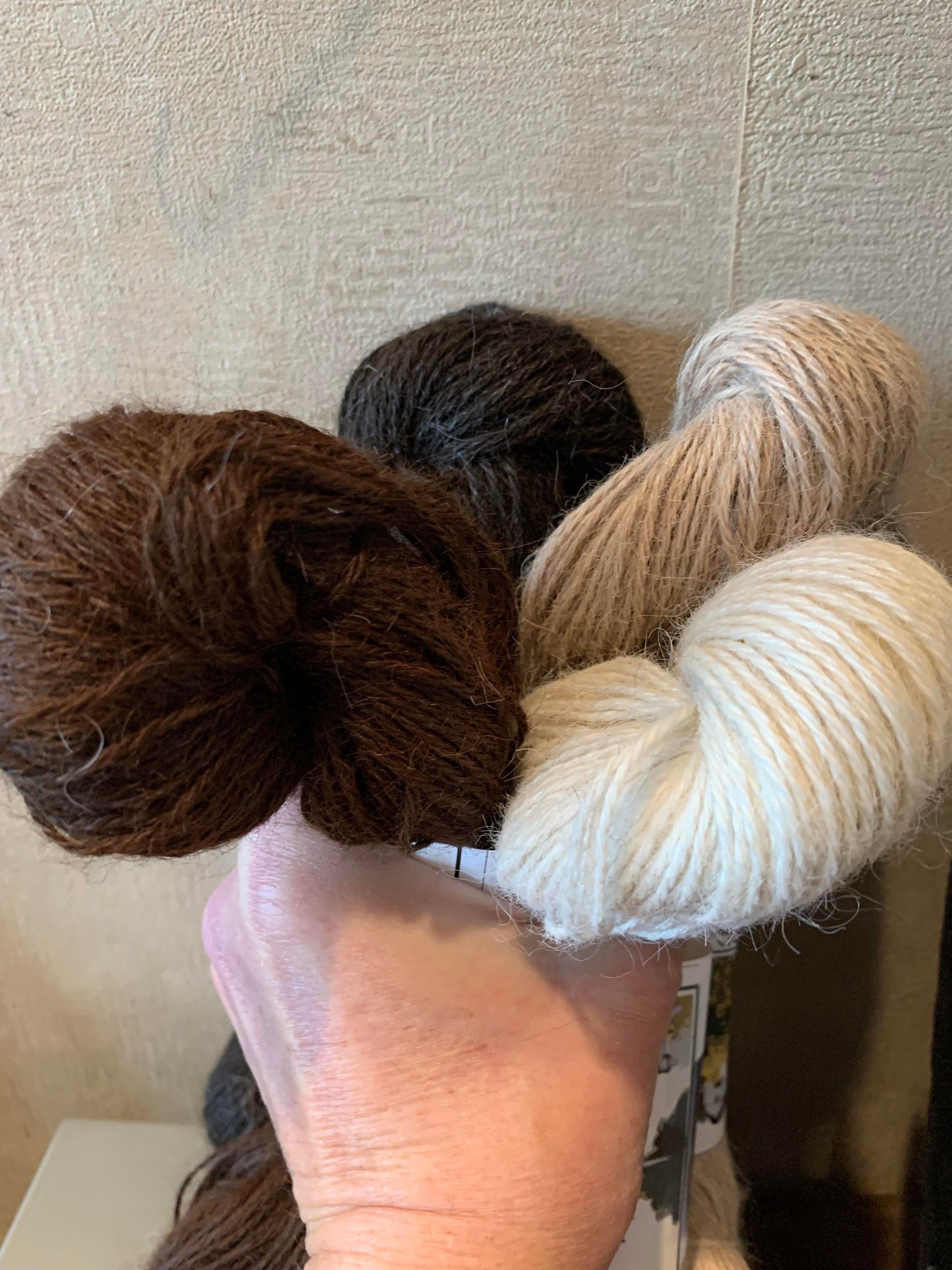 Handspun Suri Alpaca Yarn - Brown — Shepherd Textiles