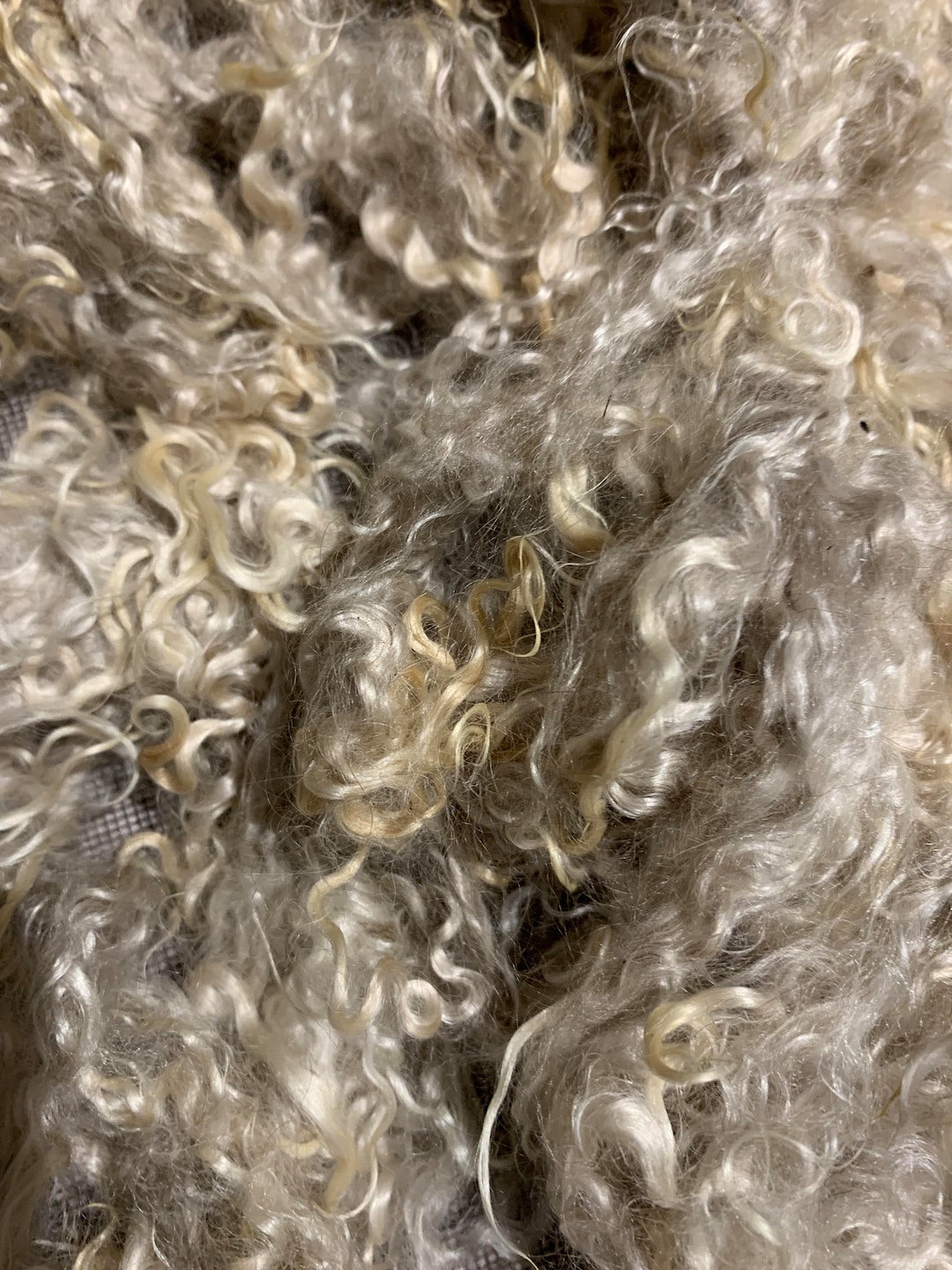 Kid Mohair Lockschampagne Etsy