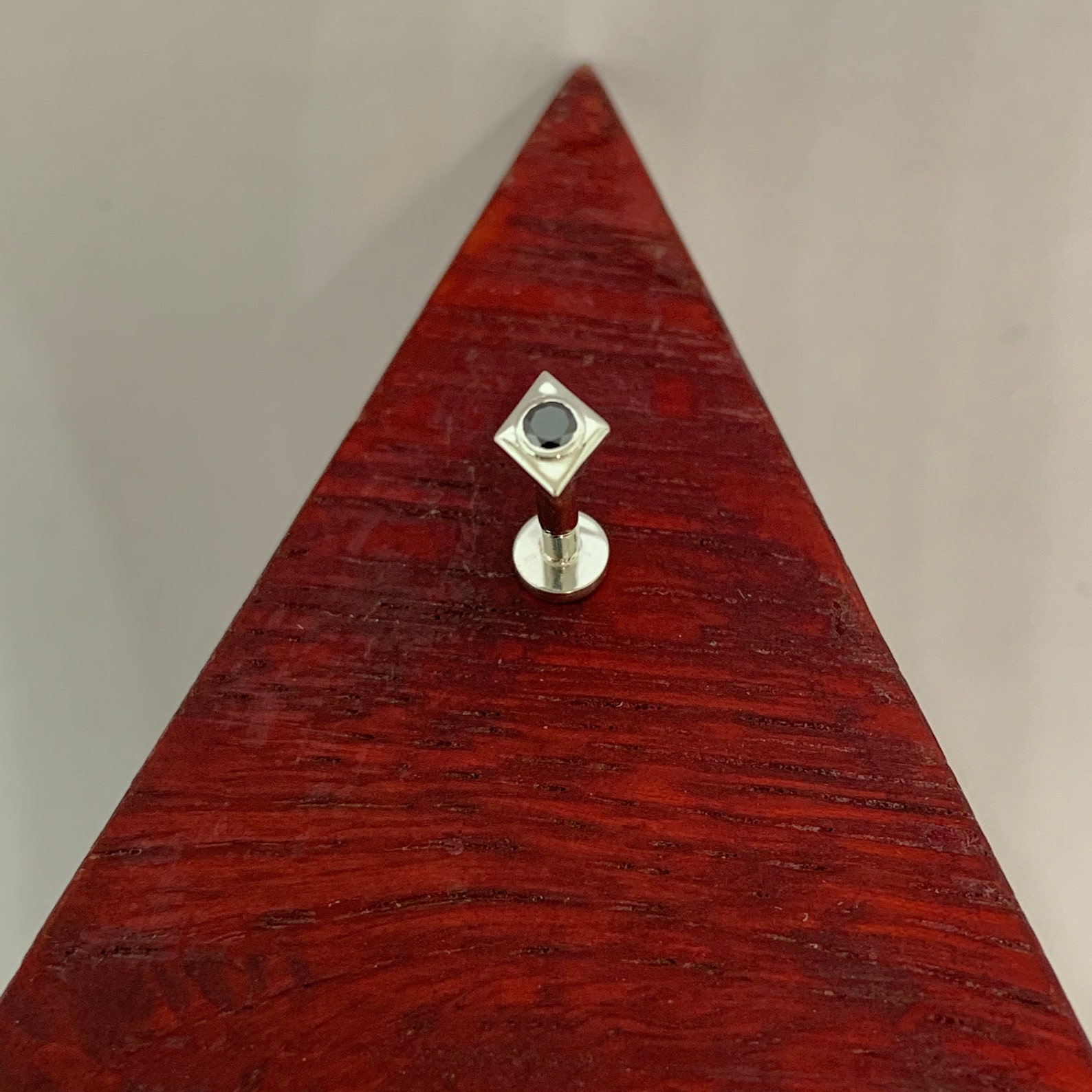 Labret Stud Lip Ring 14K Solid Gold Labret Style Nose Etsy